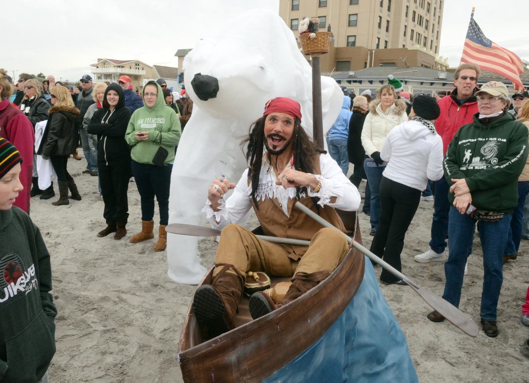 polar bear plunge